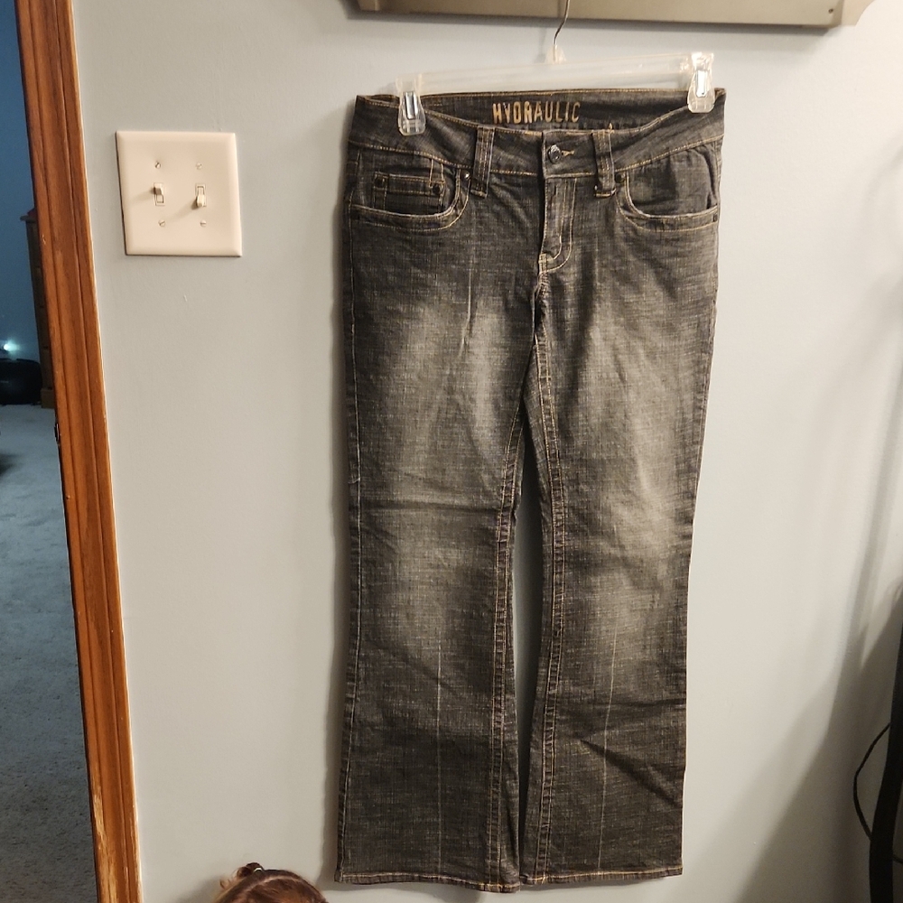 🍉Hydraulic Women's Dark Gray Boot Cut Jeans